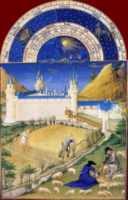 Les Très Riches Heures du Duc de Berry, Una Extravagante Mezcla de Devoción y Detalle Exquisito!